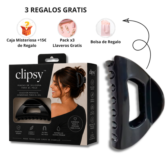 Clipsy™ Cero Marcas En Tu Pelo